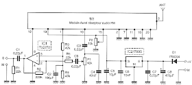 receiver microphone circuit
